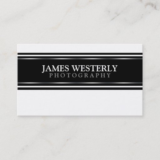 Customizable Custom Business Cards For Photographers