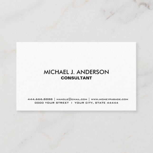 Custom Business Cards - Personalized Name Cards (Front)