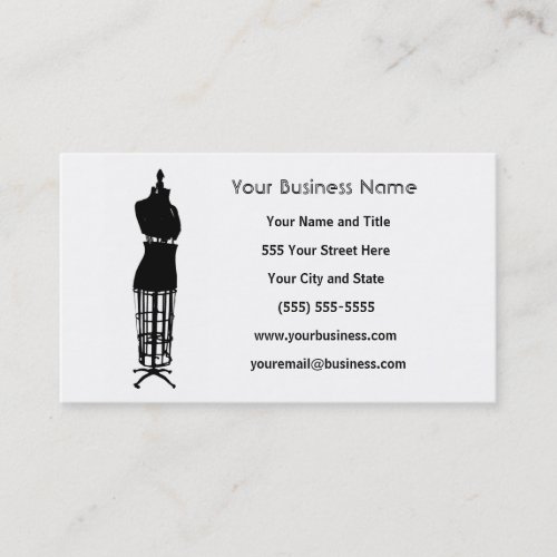 Custom Business Cards - Seamstress