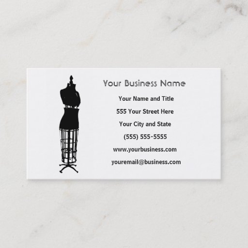 Customizable Custom Business Cards - Seamstress