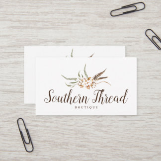 Custom Business Cards: Southern Thread Boutique Card