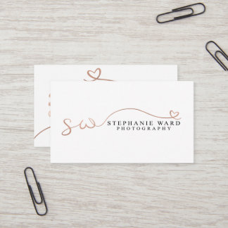 Custom Business Cards: Stephanie Ward Business Card