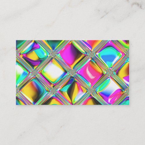 Custom Business Cards Unique 90s Psychadelic Art