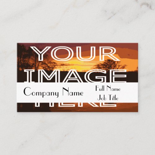 Custom Business Cards With Photo Design