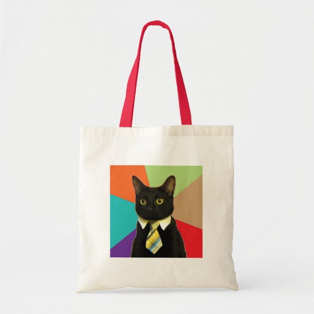 Custom Business Cat Bag (Front)