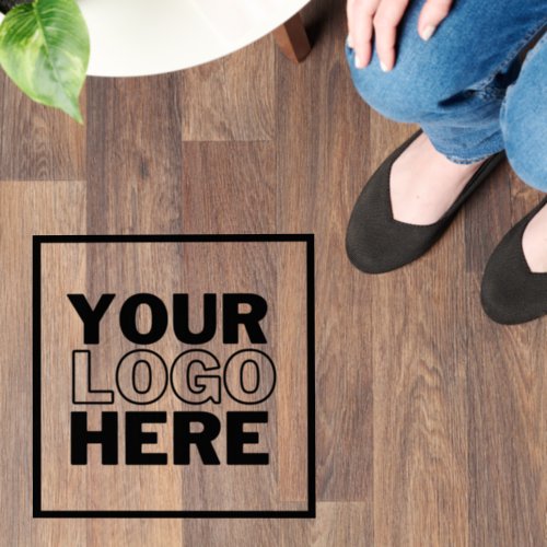 Custom Business Company Logo Branded Professional Floor Decals