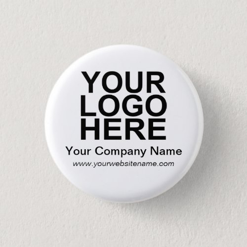 Custom  Business Company Logo Button
