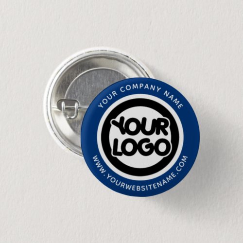 Custom  Business Company Logo Button