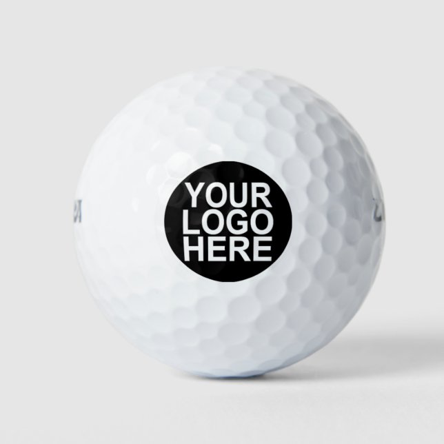 Custom Business Company Logo Golf Balls (Front)