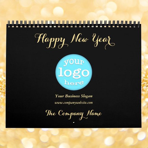 Custom Business Company Logo Office 2024 Photo Calendar