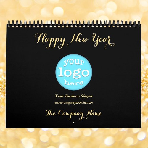 Custom Business Company Logo Office 2025 Photo Calendar