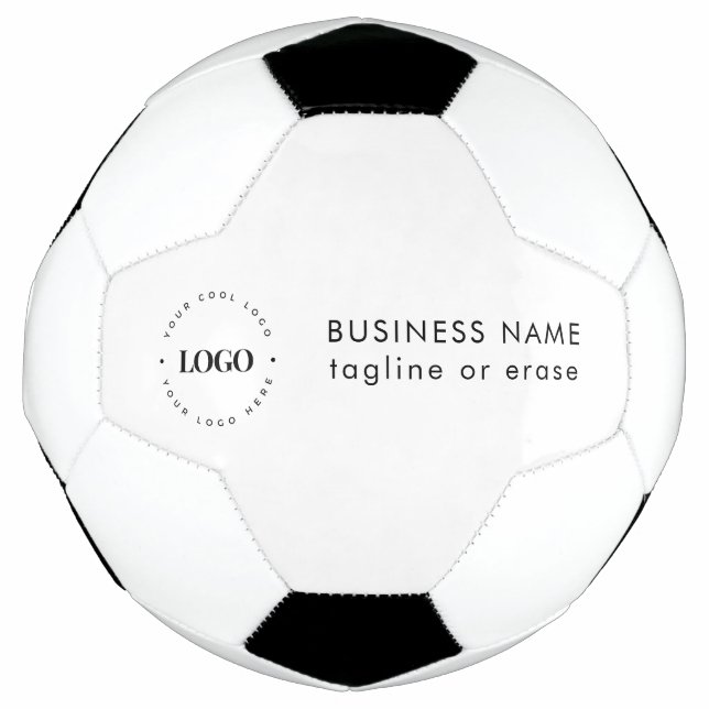 Custom Business Company Logo Personalized Branded Soccer Ball (Front)
