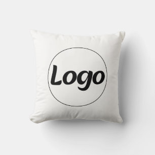 Custom Business Company Logo Promotional Branded Throw Pillow