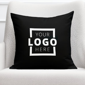 Custom Business Company Logo Promotional Branded Throw Pillow