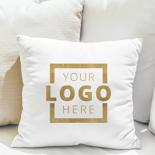 Custom Business Company Logo Promotional Branded Throw Pillow