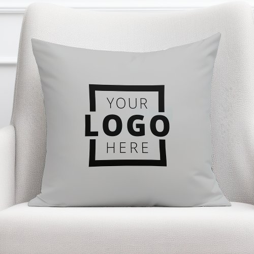 Custom Business Company Logo Promotional Branded Throw Pillow