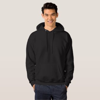 Custom Business Company Logo QR Code & Text Simple Hoodie | Zazzle