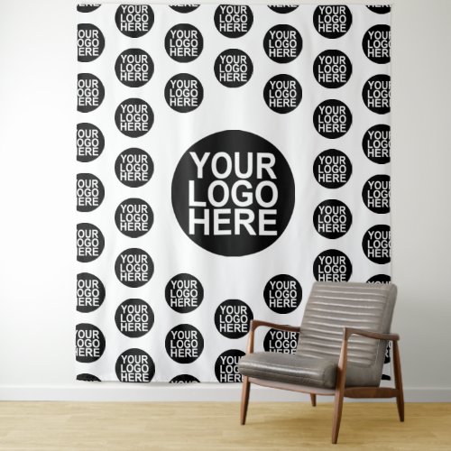 Custom Business Company Logo Tapestry