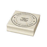 Company Rubber Stamp