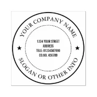 Company Rubber Stamp