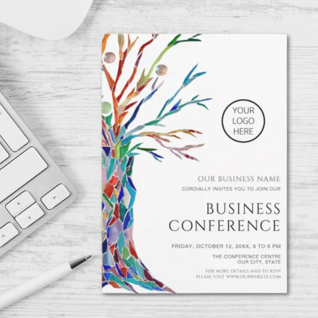 Custom Business Conference Invitation | Zazzle
