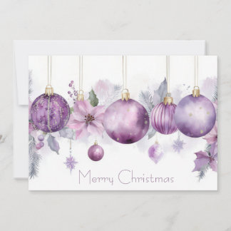 Custom Business Corporate Christmas Holiday Card