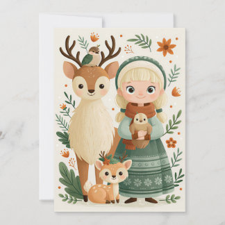 Custom Business Corporate Christmas Holiday Card