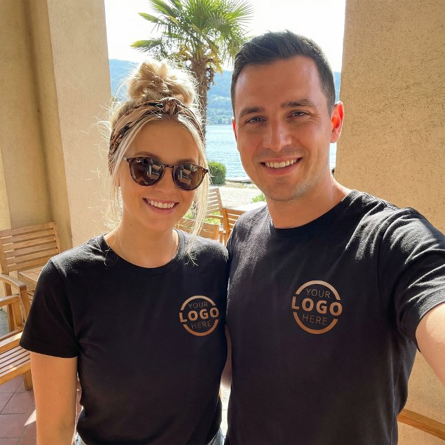 Custom Business Corporate Logo Employee Uniform T-Shirt (Creator Uploaded)