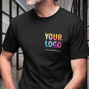 Custom Business Corporate Logo Employee Uniform T-Shirt