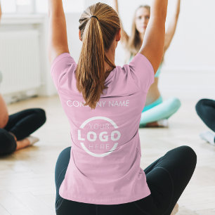 Custom Business Corporate Logo Employee Uniform T-Shirt