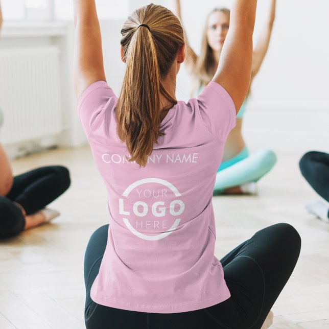 Custom Business Corporate Logo Employee Uniform T-Shirt (Creator Uploaded)