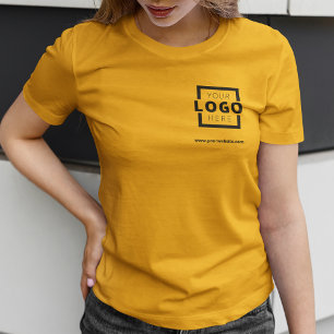 Custom Business Corporate Logo Employee Uniform T-Shirt