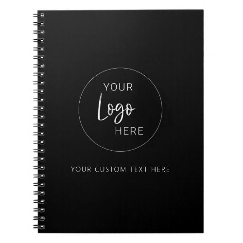 custom business corporate logo promotional notebook