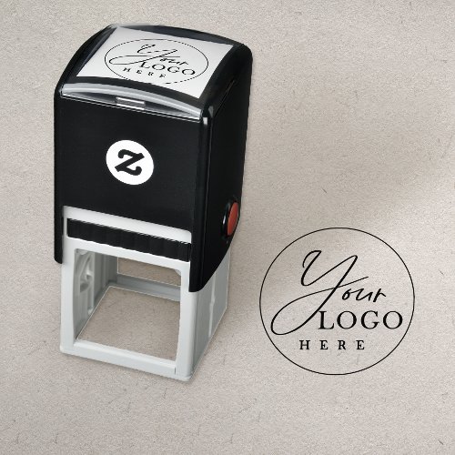 Custom Business Corporate Your Logo Here Self_inking Stamp