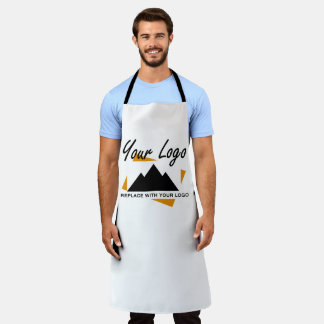 Custom Business Design Add Your Company Logo Apron