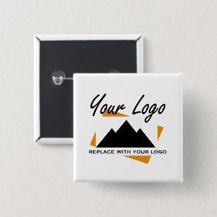 Custom Business Design Add Your Company Logo Button