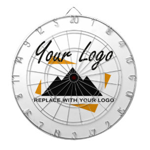 Custom Business Design Add Your Company Logo Dart Board