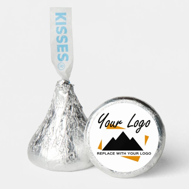 Custom Business Design Add Your Company Logo Hershey®'s Kisses® (Front)