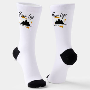 Custom Business Design Add Your Company Logo Socks