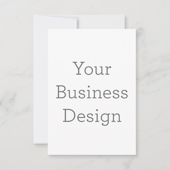 3.5" x 5" Flat Thank You Card (Front)