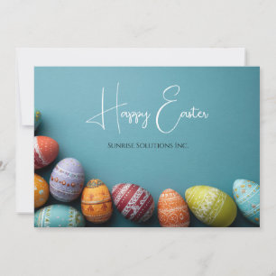 Custom Business Easter Greeting Card 