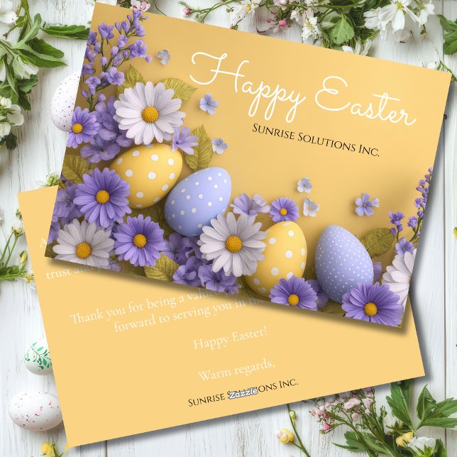 Custom Business Easter Greeting Card  (Creator Uploaded)