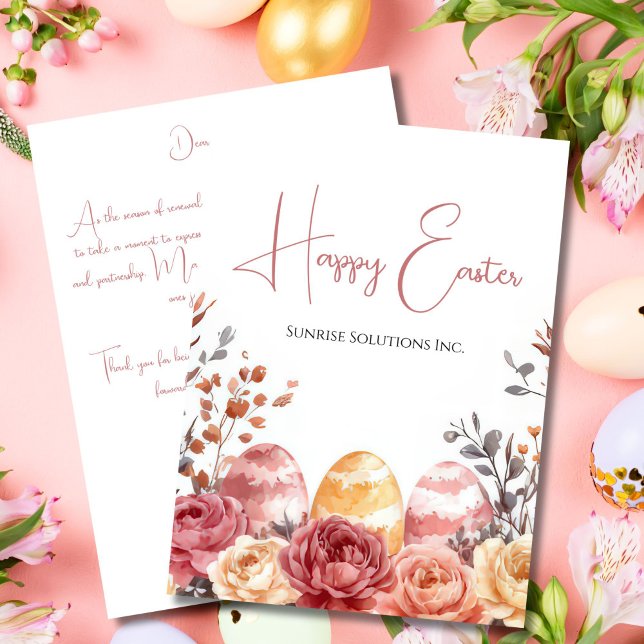 Custom Business Easter Greeting Card  (Creator Uploaded)