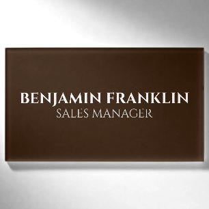 Custom Business Employee Professional Name Tag Pin