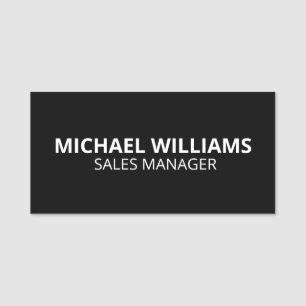 Custom Business Employee Professional Name Tag Pin