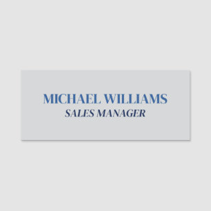 Custom Business Employee Professional Name Tag Pin
