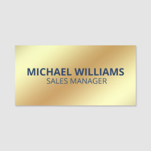 Custom Business Employee Professional Name Tag Pin