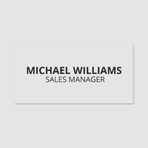 Custom Business Employee Professional Name Tag Pin
