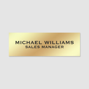 Custom Business Employee Professional Name Tag Pin