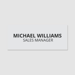 Custom Business Employee Professional Name Tag Pin